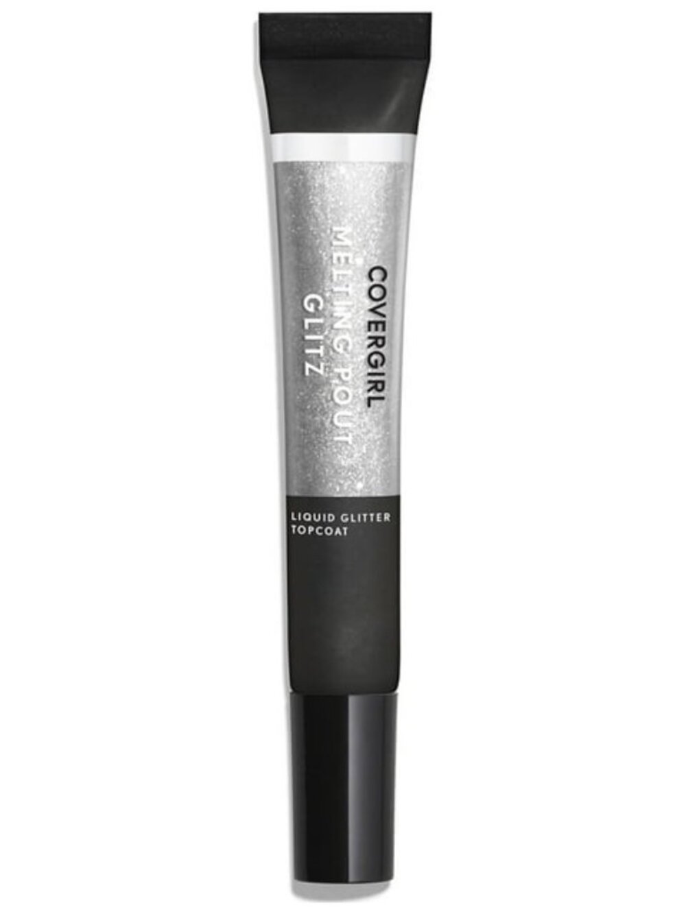 COVERGIRL Melting Pout Glitz - Liquid Glitter Topcoat  -  Double Platinum New